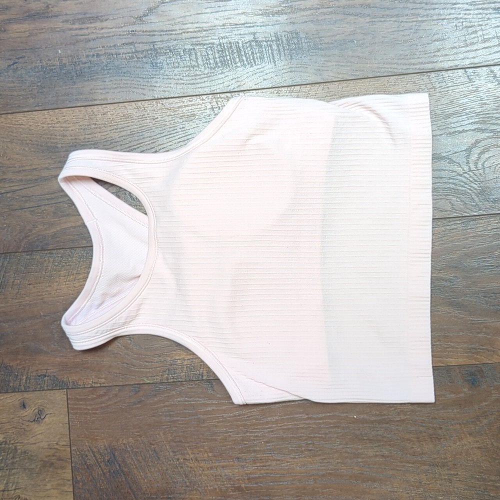 Lululemon ebb to street tank strawberry milkshake